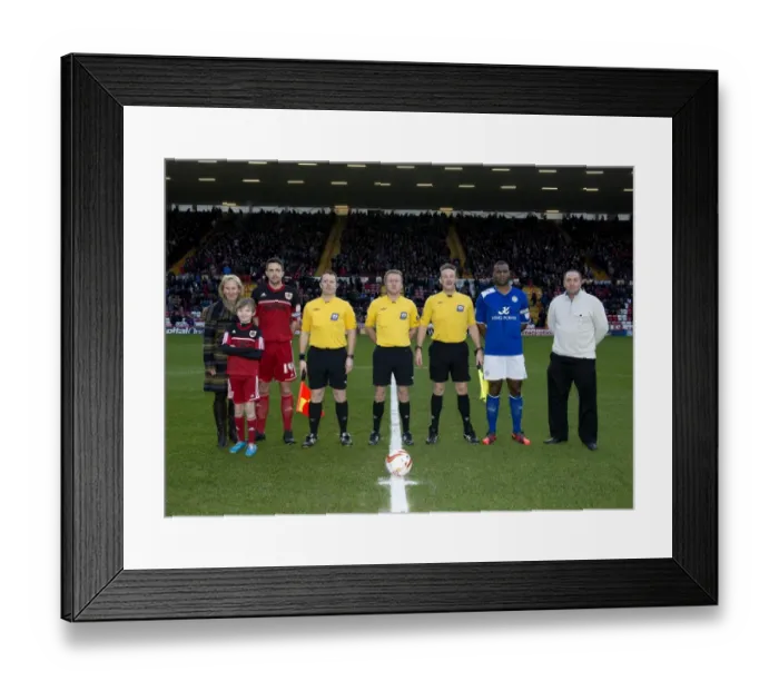 Framed Print : Bristol City vs Leicester City Football Rivalry: Championship Clash at Ashton Gate Stadium (January 2013) Framed Print : Bristol City vs Leicester City Football Rivalry: Championship Clash at Ashton Gate Stadium (January 2013)