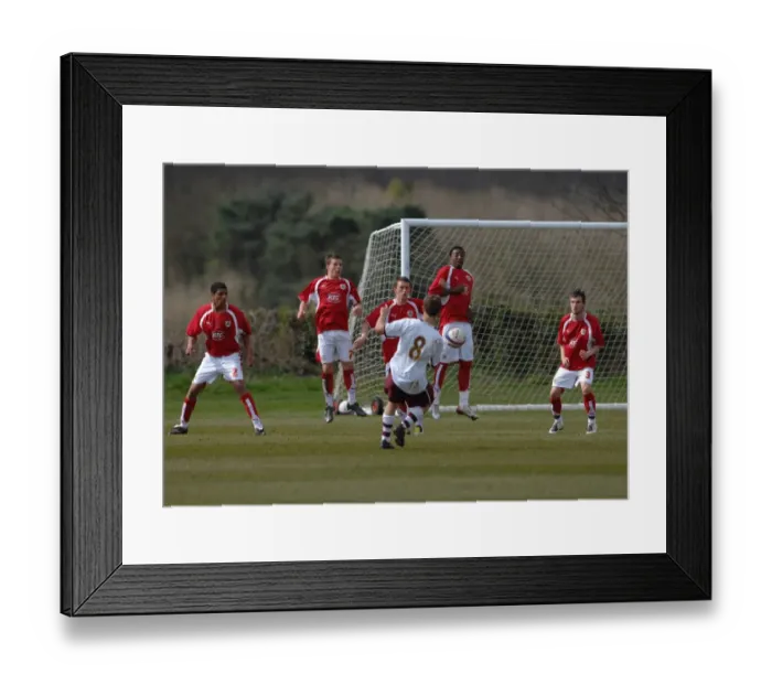 Framed Print : Bristol City U18s vs Arsenal U18s: Youth Cup Showdown
