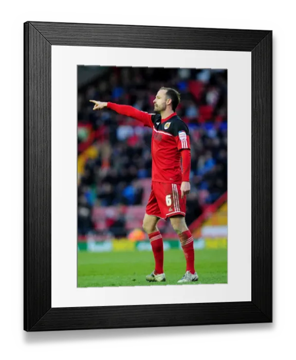 Framed Print : Bristol City vs Ipswich Town: Louis Carey in Action at Ashton Gate, Championship Match, 2013 Framed Print : Bristol City vs Ipswich Town: Louis Carey in Action at Ashton Gate, Championship Match, 2013