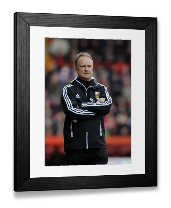 Framed Print : Sean O'Driscoll Leads Bristol City in Championship Clash Against Ipswich Town, January 2013 Framed Print : Sean O'Driscoll Leads Bristol City in Championship Clash Against Ipswich Town, January 2013