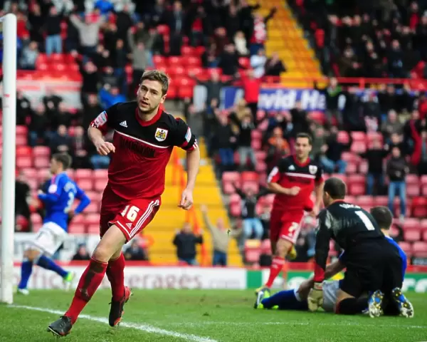 Bristol City vs Ipswich Town: Steven Davies Scores the Equalizer in Championship Match, January 2013