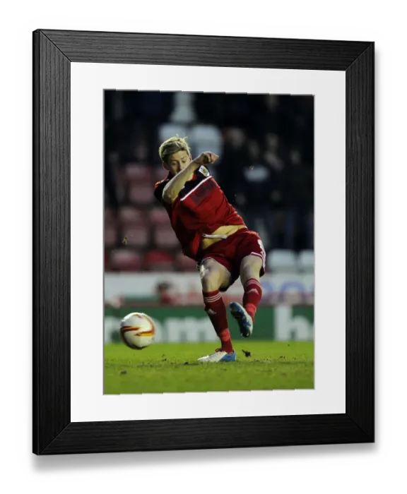 Framed Print : Jon Stead Scores the Winning Goal: Bristol City vs. Ipswich Town, Championship 2013
