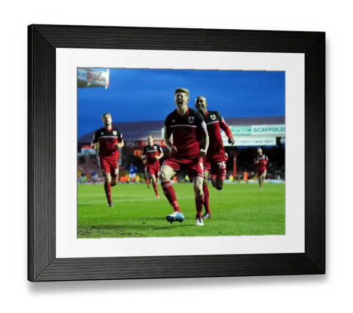 Framed Print : Jon Stead's Winning Goal: Bristol City Triumphs Over Ipswich Town in Championship Clash Framed Print : Jon Stead's Winning Goal: Bristol City Triumphs Over Ipswich Town in Championship Clash