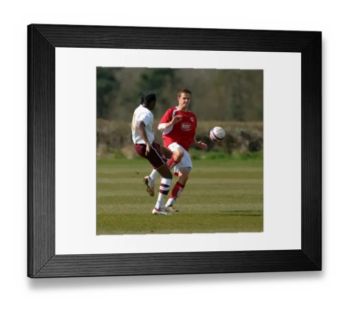 Framed Print : Bristol City U18s vs Arsenal U18s: Youth Cup Showdown