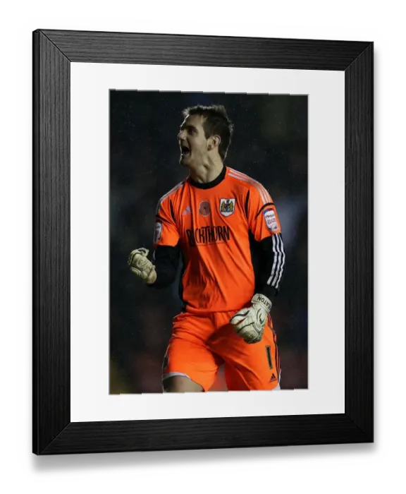 Framed Print : Paul Anderson Scores the Decisive Goal: 2-0 for Bristol City against Watford at Ashton Gate, 2013 Framed Print : Paul Anderson Scores the Decisive Goal: 2-0 for Bristol City against Watford at Ashton Gate, 2013
