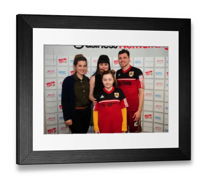 Framed Print : Bristol City vs. Watford: Man of the Match Awarded at Ashton Gate, January 2013 Framed Print : Bristol City vs. Watford: Man of the Match Awarded at Ashton Gate, January 2013