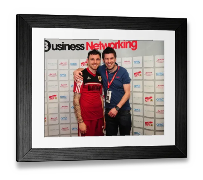 Framed Print : Bristol City vs Watford: Man of the Match Awarded at Ashton Gate, January 2013