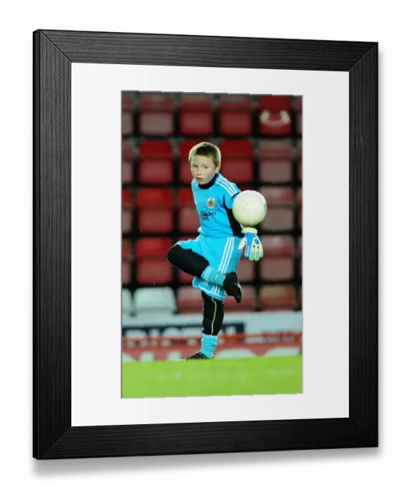 Framed Print : Championship Showdown: Bristol City vs Watford at Ashton Gate