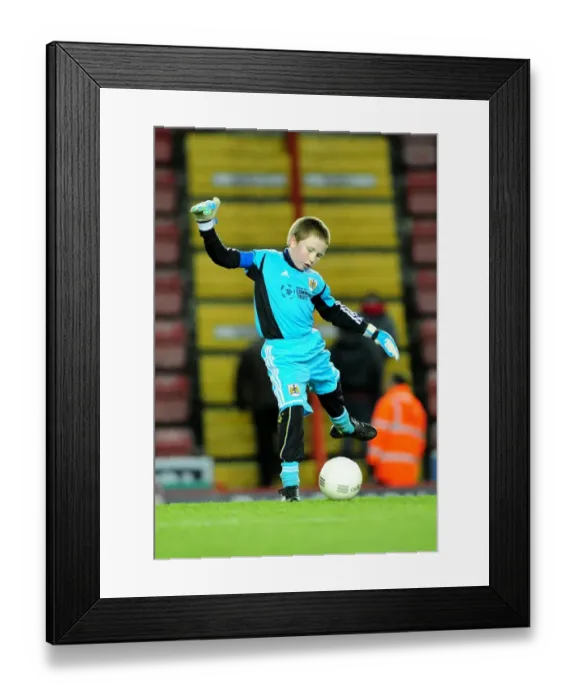 Framed Print : Championship Showdown: Bristol City vs. Watford at Ashton Gate - The Battle Continues