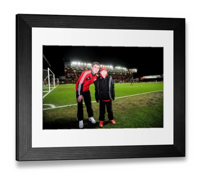 Framed Print : Bristol City: A Young Fan's First Game - Joe Bryan's Special Moment Framed Print : Bristol City: A Young Fan's First Game - Joe Bryan's Special Moment