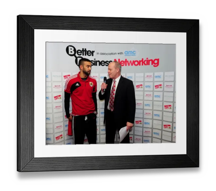 Framed Print : Bristol City's Man of the Match: February 9, 2013 vs. Nottingham Forest, Ashton Gate Framed Print : Bristol City's Man of the Match: February 9, 2013 vs. Nottingham Forest, Ashton Gate