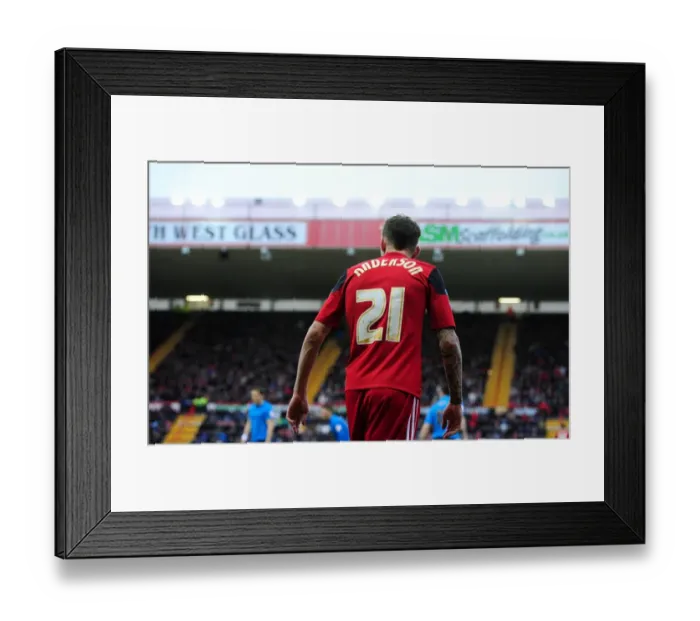 Framed Print : Paul Anderson in Action: Bristol City vs Nottingham Forest, Npower Championship (February 9, 2013) Framed Print : Paul Anderson in Action: Bristol City vs Nottingham Forest, Npower Championship (February 9, 2013)
