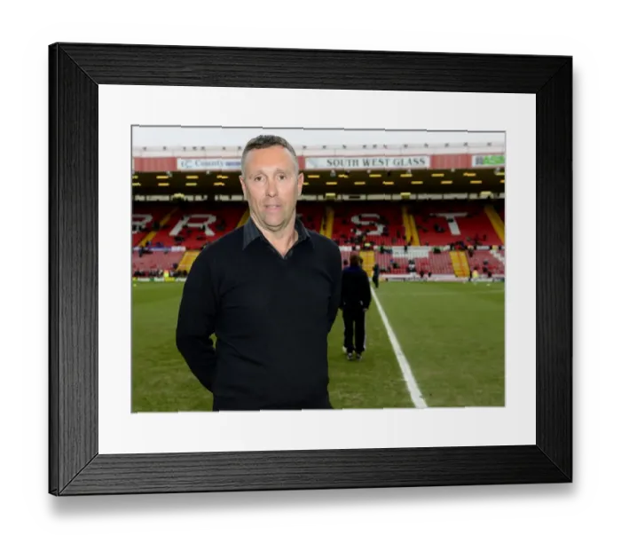 Framed Print : Brian Tinnion Returns: Bristol City vs. Nottingham Forest, 09-02-2013 Framed Print : Brian Tinnion Returns: Bristol City vs. Nottingham Forest, 09-02-2013