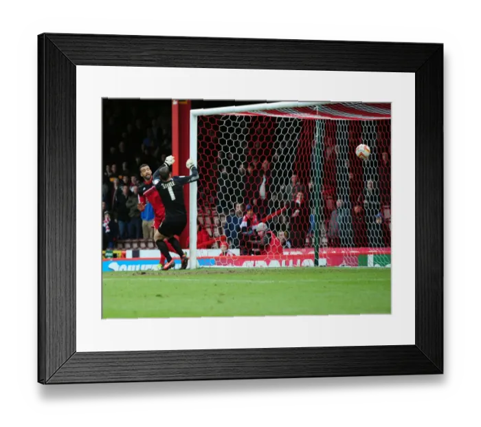 Framed Print : Bristol City Takes 2-Nil Lead Over Barnsley in Npower Championship: Liam Fontaine Scores at Far Post Framed Print : Bristol City Takes 2-Nil Lead Over Barnsley in Npower Championship: Liam Fontaine Scores at Far Post