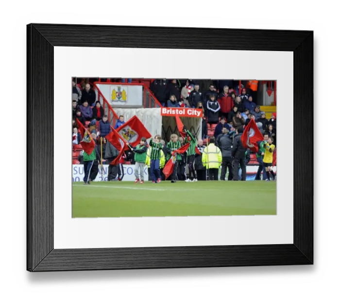 Framed Print : Bristol City vs Barnsley Clash in Npower Championship: A Football Rivalry at Ashton Gate - February 2013 Framed Print : Bristol City vs Barnsley Clash in Npower Championship: A Football Rivalry at Ashton Gate - February 2013