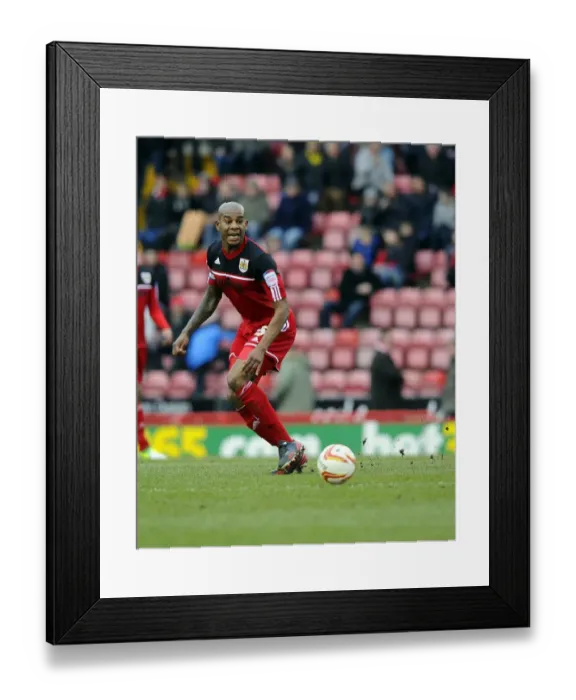 Framed Print : Bristol City vs Barnsley: Marvin Elliott in Action during the Npower Championship Match at Ashton Gate, 2013 Framed Print : Bristol City vs Barnsley: Marvin Elliott in Action during the Npower Championship Match at Ashton Gate, 2013