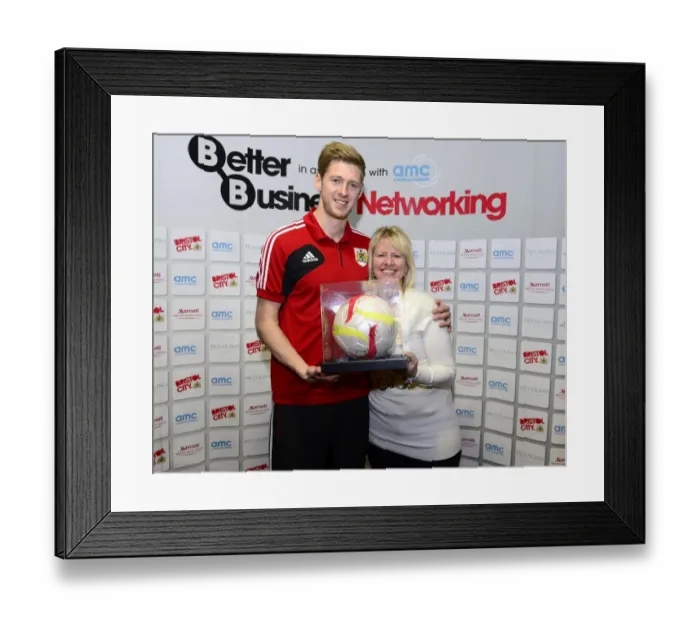 Framed Print : Bristol City vs Barnsley Clash in Npower Championship at Ashton Gate - February 2013