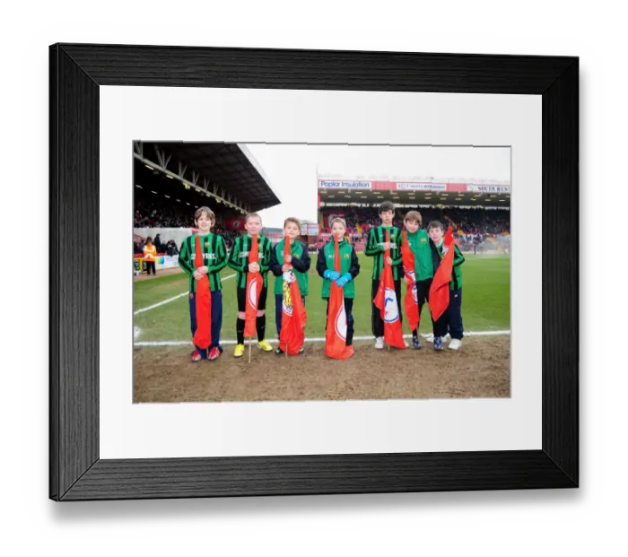 Framed Print : Bristol City vs Barnsley: Flagbearers Clash at Ashton Gate, Npower Championship (February 2013)