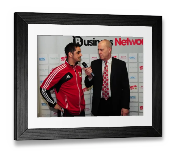Framed Print : Bristol City vs Barnsley: Interview with Kit Manager Scott Murray at Ashton Gate Framed Print : Bristol City vs Barnsley: Interview with Kit Manager Scott Murray at Ashton Gate