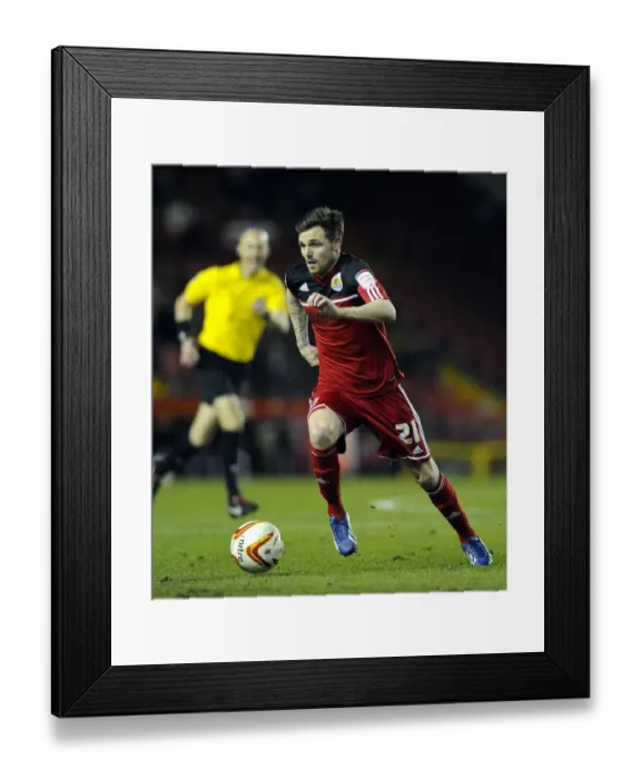 Framed Print : Paul Anderson in Action: Bristol City vs Brighton and Hove Albion, Npower Championship (March 5, 2013) Framed Print : Paul Anderson in Action: Bristol City vs Brighton and Hove Albion, Npower Championship (March 5, 2013)