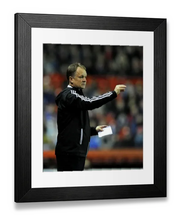 Framed Print : Sean O'Driscoll Leads Bristol City in Npower Championship Match Against Brighton and Hove Albion (05 / 03 / 2013) Framed Print : Sean O'Driscoll Leads Bristol City in Npower Championship Match Against Brighton and Hove Albion (05 / 03 / 2013)