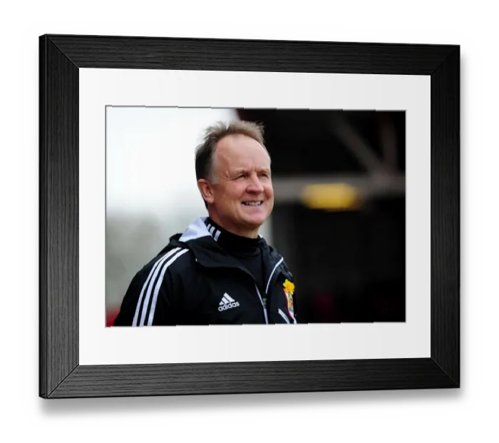 Framed Print : Sean O'Driscoll Smiles Before Kick-Off: Bristol City vs. Middlesbrough, Npower Championship (09 / 03 / 2013) Framed Print : Sean O'Driscoll Smiles Before Kick-Off: Bristol City vs. Middlesbrough, Npower Championship (09 / 03 / 2013)