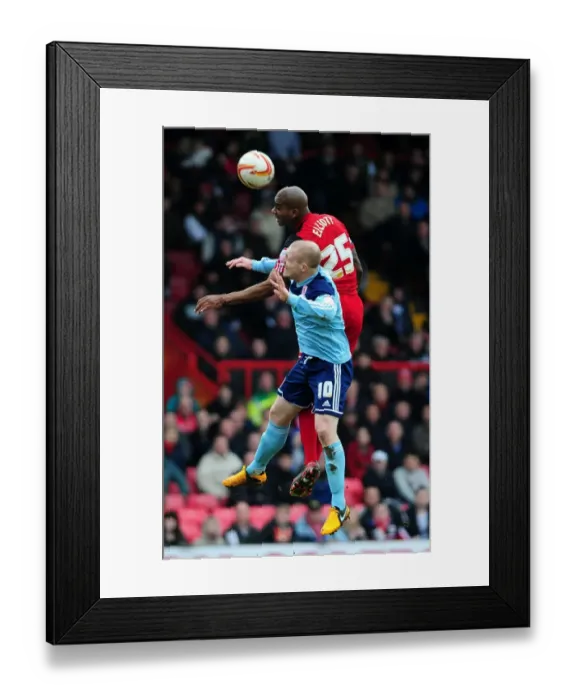 Framed Print : Intense Rivalry: Marvin Elliott vs. Nicky Bailey - The Battle for Possession (Bristol City vs. Middlesbrough) Framed Print : Intense Rivalry: Marvin Elliott vs. Nicky Bailey - The Battle for Possession (Bristol City vs. Middlesbrough)