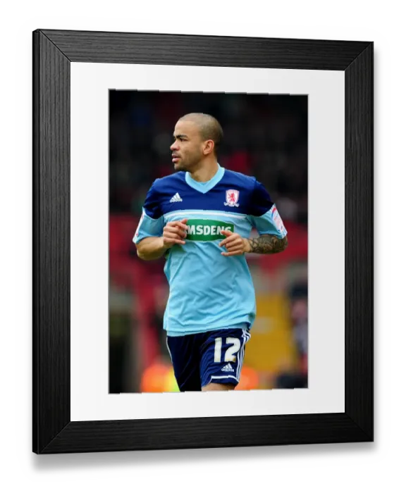 Framed Print : Bristol City vs Middlesbrough: Kieron Dyer in Action at Ashton Gate, 2013 Framed Print : Bristol City vs Middlesbrough: Kieron Dyer in Action at Ashton Gate, 2013