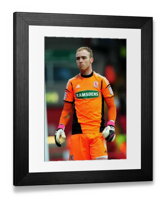 Framed Print : Bristol City vs Middlesbrough: Jason Steele in Action at Ashton Gate, Npower Championship (09 / 03 / 2013) Framed Print : Bristol City vs Middlesbrough: Jason Steele in Action at Ashton Gate, Npower Championship (09 / 03 / 2013)