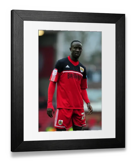Framed Print : Bristol City vs Middlesbrough: Albert Adomah in Action at Ashton Gate, 2013 Framed Print : Bristol City vs Middlesbrough: Albert Adomah in Action at Ashton Gate, 2013
