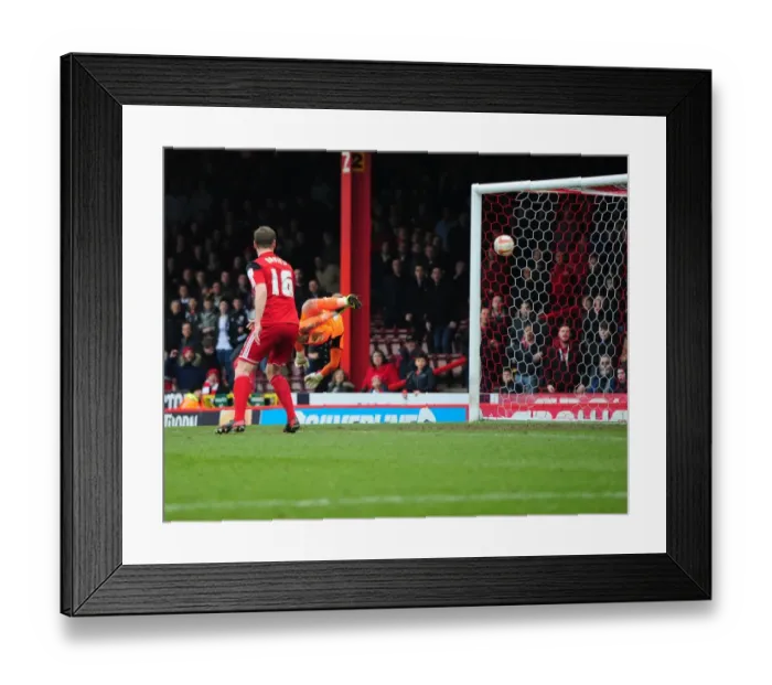 Framed Print : Adomah's Stunning Goal: Bristol City's Upset of Middlesbrough at Ashton Gate (09-03-2013) Framed Print : Adomah's Stunning Goal: Bristol City's Upset of Middlesbrough at Ashton Gate (09-03-2013)