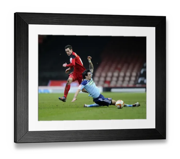 Framed Print : Bristol City's Greg Cunningham Beats Rhys Williams: A Pivotal Moment in the Bristol City vs. Middlesbrough Npower Championship Match, March 2013 Framed Print : Bristol City's Greg Cunningham Beats Rhys Williams: A Pivotal Moment in the Bristol City vs. Middlesbrough Npower Championship Match, March 2013
