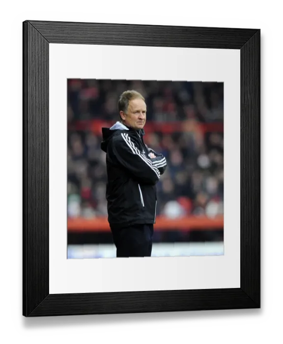 Framed Print : Sean O'Driscoll Leads Bristol City in Npower Championship Clash Against Sheffield Wednesday, April 2013