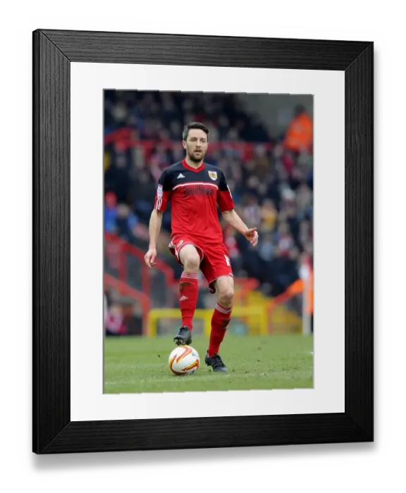 Framed Print : Cole Skuse in Action: Bristol City vs Sheffield Wednesday, April 2013 Framed Print : Cole Skuse in Action: Bristol City vs Sheffield Wednesday, April 2013