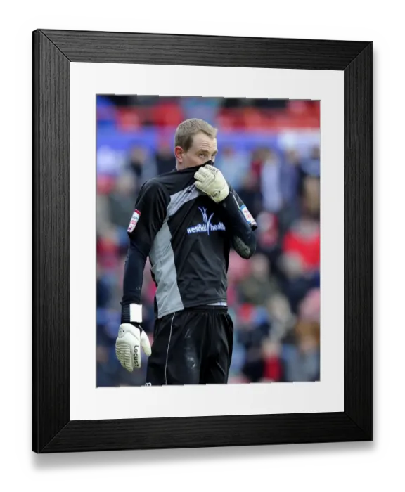Framed Print : Chris Kirkland in Action: Bristol City vs Sheffield Wednesday, Npower Championship 2013 - Ashton Gate Framed Print : Chris Kirkland in Action: Bristol City vs Sheffield Wednesday, Npower Championship 2013 - Ashton Gate