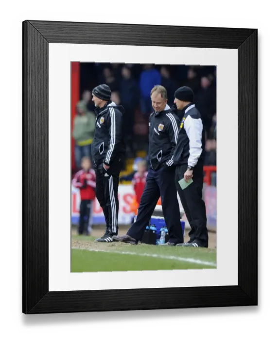 Framed Print : Sean O'Driscoll's Disappointment: Bristol City vs Sheffield Wednesday, 01-04-2013 Framed Print : Sean O'Driscoll's Disappointment: Bristol City vs Sheffield Wednesday, 01-04-2013