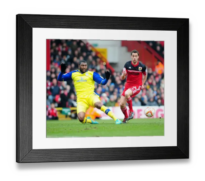 Framed Print : The Clash: Bristol City vs Sheffield Wednesday, April 1, 2013 Framed Print : The Clash: Bristol City vs Sheffield Wednesday, April 1, 2013