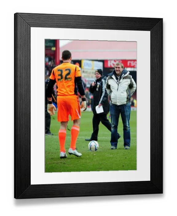 Framed Print : Thrilling Penalty Shootout: Bristol City vs Sheffield Wednesday at Ashton Gate, 2013 Framed Print : Thrilling Penalty Shootout: Bristol City vs Sheffield Wednesday at Ashton Gate, 2013