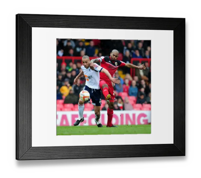 Framed Print : Battleground Bristol: Elliott vs. Mears - A Football Rivalry Unfolds