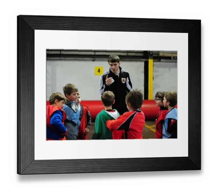 Framed Print : Intense Rivalry: Bristol City vs. Bolton Wanderers in the Npower Championship at Ashton Gate, 2013
