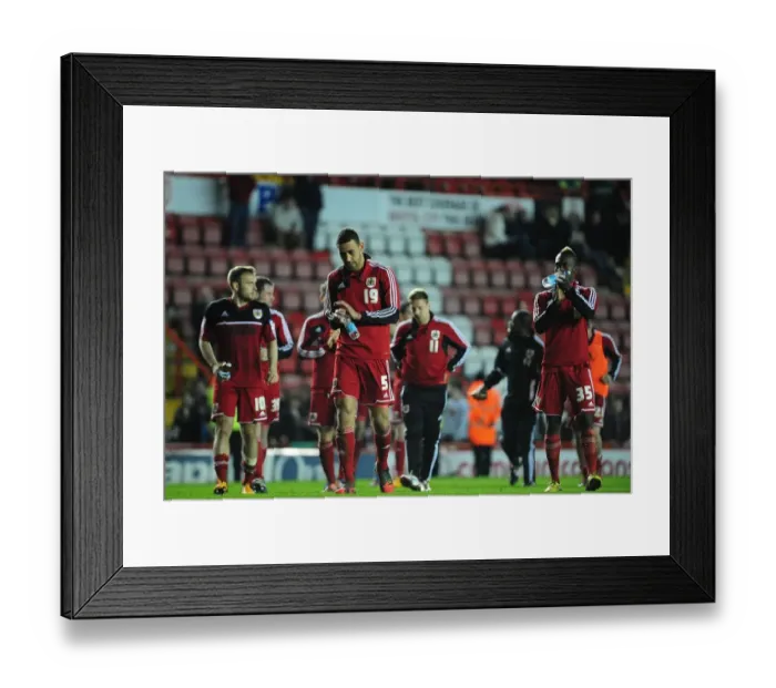 Framed Print : Bristol City's Disappointing Defeat: The Moment of Relegation vs. Birmingham City (16th April 2013) Framed Print : Bristol City's Disappointing Defeat: The Moment of Relegation vs. Birmingham City (16th April 2013)