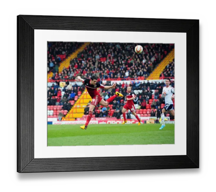 Framed Print : Brendan Moloney: Heroic Clearance Saves the Day for Bristol City Against Bolton Wanderers