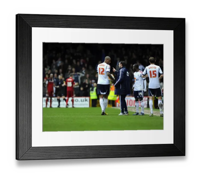Framed Print : Freedman Orders Knight: Penalty Decision at Bristol City vs. Bolton Wanderers, April 2013 Framed Print : Freedman Orders Knight: Penalty Decision at Bristol City vs. Bolton Wanderers, April 2013