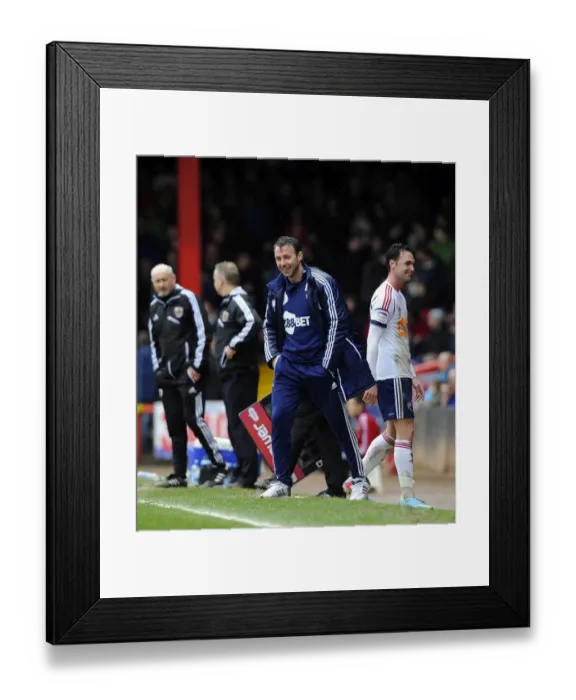 Framed Print : Light-Hearted Moment: Dougie Freedman and Chris Eagles Share a Joke Amidst the Tension of Bristol City vs. Bolton Wanderers (Npower Championship) Framed Print : Light-Hearted Moment: Dougie Freedman and Chris Eagles Share a Joke Amidst the Tension of Bristol City vs. Bolton Wanderers (Npower Championship)