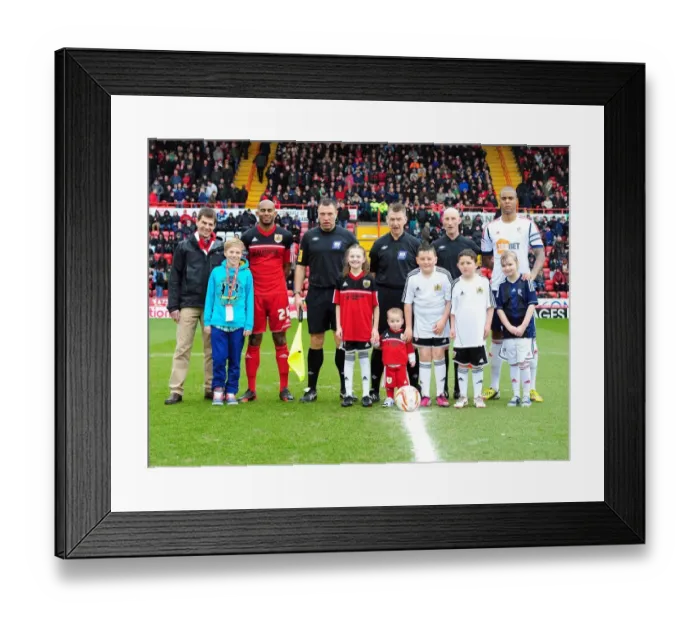 Framed Print : Npower Championship Showdown: Bristol City vs. Bolton Wanderers at Ashton Gate (13 / 04 / 2013)
