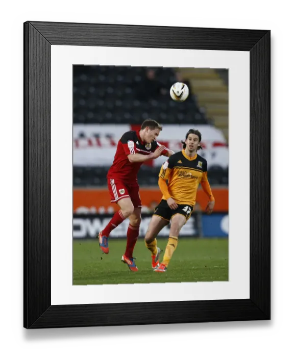 Framed Print : Neil Kilkenny Clears the Way: Hull City vs. Bristol City Championship Clash, 2013 Framed Print : Neil Kilkenny Clears the Way: Hull City vs. Bristol City Championship Clash, 2013
