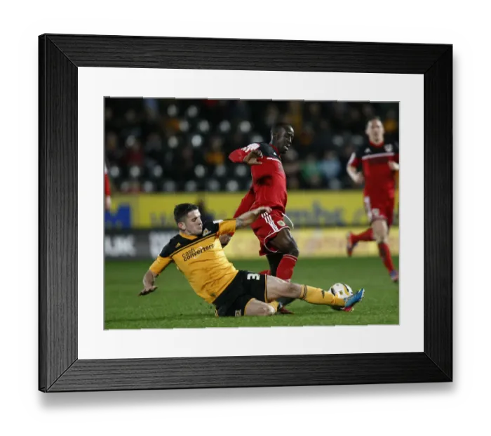 Framed Print : Adomah vs Brady: Intense Championship Clash between Hull and Bristol City, 2013 Framed Print : Adomah vs Brady: Intense Championship Clash between Hull and Bristol City, 2013