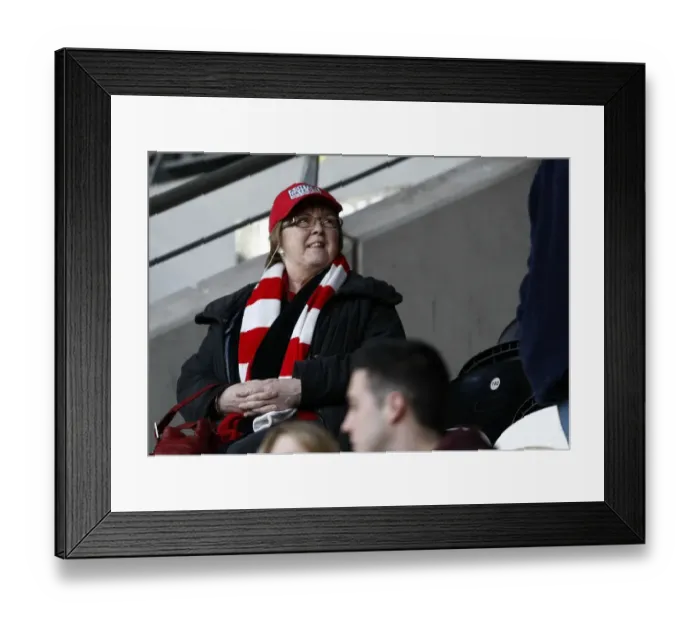 Framed Print : Bristol City Fans in Action at the 2013 Championship Match against Hull City