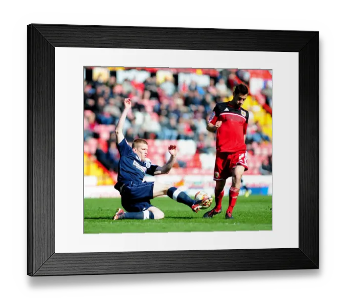 Framed Print : Intense Npower Championship Clash: Sam Baldock vs. Keith Southern, Bristol City vs. Huddersfield Town (April 2013) Framed Print : Intense Npower Championship Clash: Sam Baldock vs. Keith Southern, Bristol City vs. Huddersfield Town (April 2013)