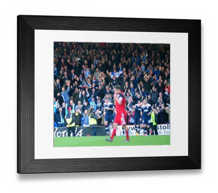 Framed Print : Huddersfield Town Celebrates Npower Championship Win Over Bristol City (April 2013) Framed Print : Huddersfield Town Celebrates Npower Championship Win Over Bristol City (April 2013)